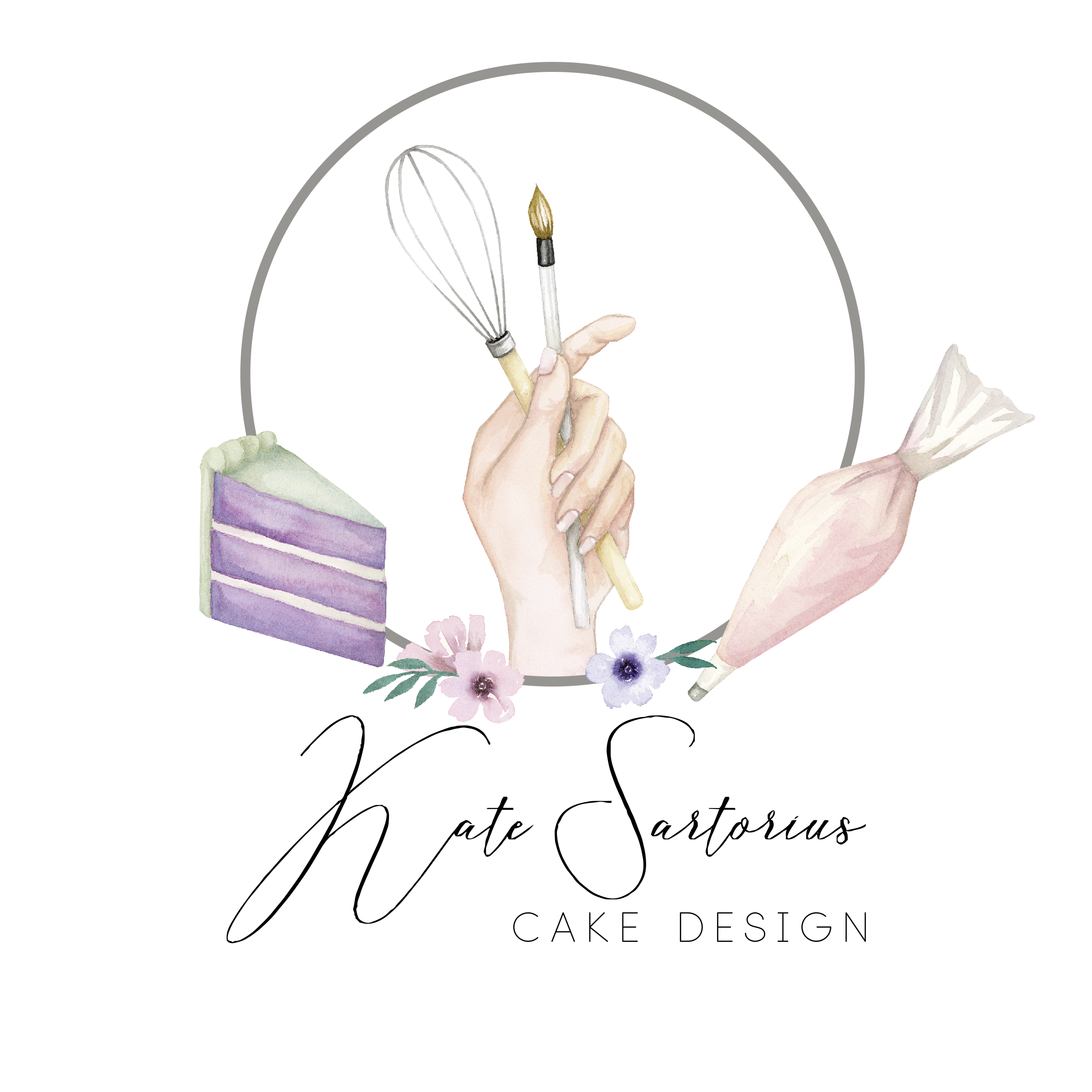 Cake design logo