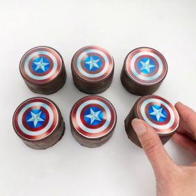 Avengers mini cakes