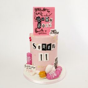 Mean Girls Inspired, Cake Topper Set -  UK  Cake toppers, Mean girls,  Peppa pig cake topper